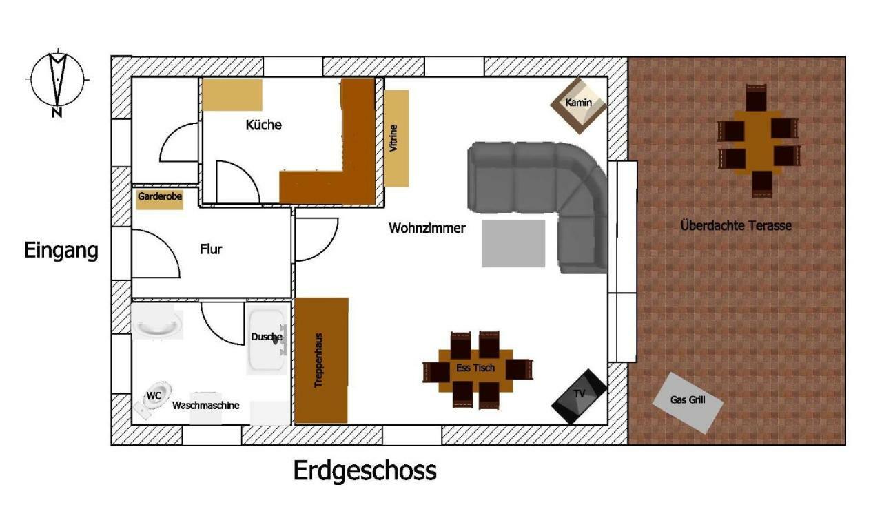 Ferienhaus Am Alfsee Rieste Exterior photo